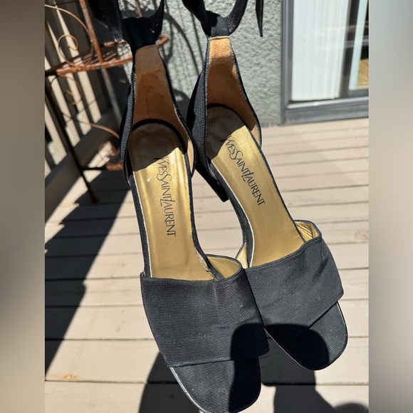 Yves Saint Laurent BLOCK HEEL SANDAL - Picture 2 of 5